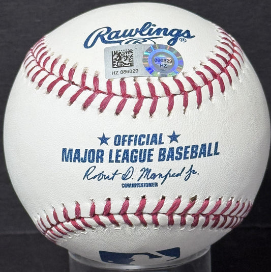 Steven Matz Signed Official MLB Baseball Auto MLB Holo COA NY Mets TB Rays
