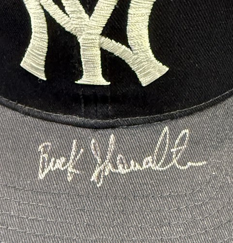 Buck Showalter Ny Yankees Manager Signed Genuine MLB Snapback Hat 2 Auto PSA COA