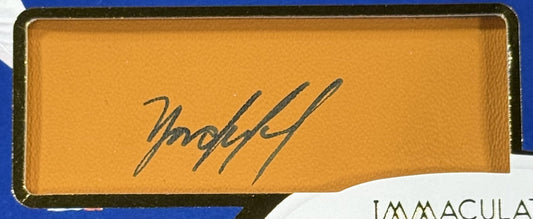 2020 Panini Immaculate Debut Moments Yordan Alvarez Patch Rookie Auto /99 Astros