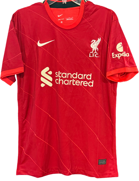 Luis Diaz Signed Nike Liverpool Home 2021/22 Jersey Auto BAS COA Size L