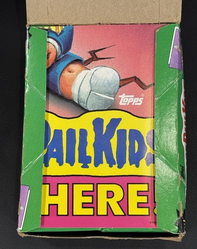 1986 Garbage Pail Kids 3rd Series Full Box 48 Unopened Sealed Packs Nice Box