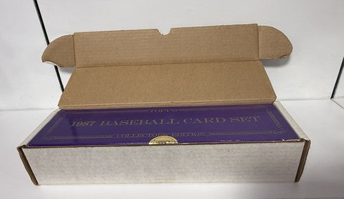 1987 Topps Tiffany Collectors Edition Baseball Complete Set Factory Sealed Bonds
