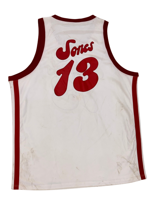 Collis Jones 1974-75 Mitchell & Ness Authentic #13 Memphis Sounds Jersey Sz 56