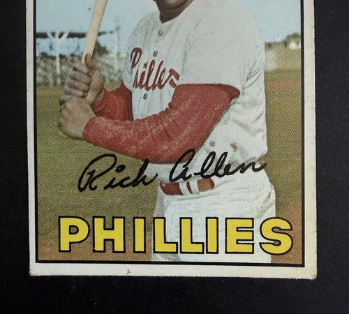 1967 Topps Set-Break #450 Richie Allen EX Centered Phillies HOF