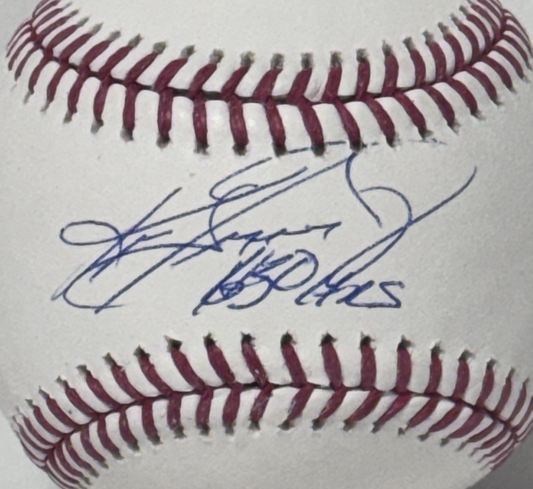Ken Griffey Jr Signed Official Baseball 630 HRs Auto BAS Seattle Mariners HOF