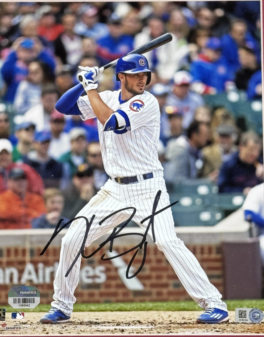 Kris Bryant Signed Chicago Cubs 8x10 Photo Framed Auto Fanatics MLB Holo COA