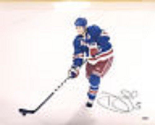 Dan Girardi NY Rangers Hand Signed Horizontal Skating 16x20 Photo Steiner