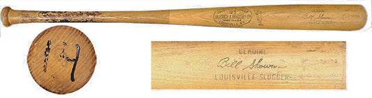 Bill Moose Skowron #14 Game Used 1950's K-55 LS Baseball Bat NY Yankees COA