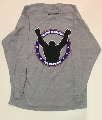Mark Messier Night The Captain New York Rangers MSG January 12 2006 LS T-Shirt L