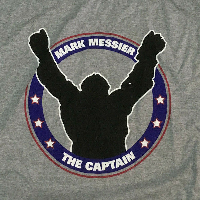 Mark Messier Night The Captain New York Rangers MSG January 12 2006 LS T-Shirt L