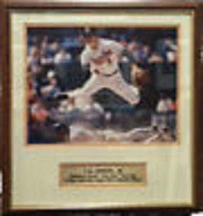 Cal Ripken Signed Autograph 11x14 Framed And Matted W/ Plaque COA 685/1995