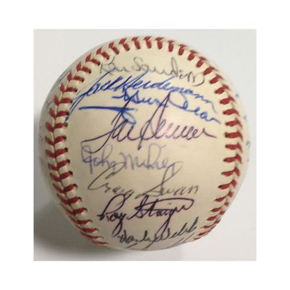 Ny Mets 1975 Team Signed Baseball Tom Seaver Joe Torre Koosman 30 Auto Psa Coa