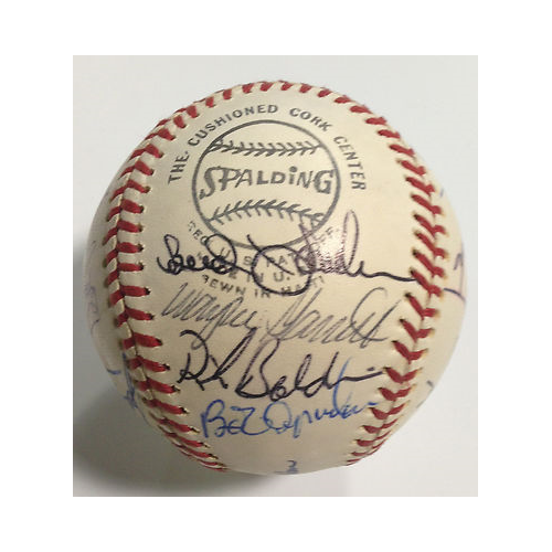 Ny Mets 1975 Team Signed Baseball Tom Seaver Joe Torre Koosman 30 Auto Psa Coa