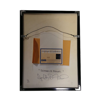 Joe Torre Signed Framed Collage Prototype Yankees Artist Autograph 1/1 Steiner