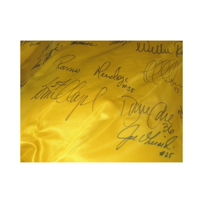 1998 World Series Yankees Team Signed Jacket 26 Auto Rivera Posada Jeter STEINER