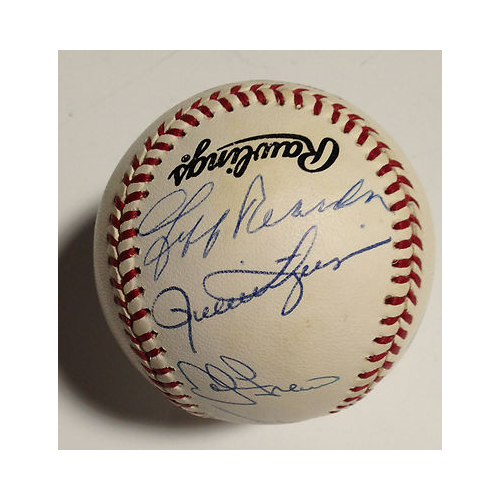 Goose Gossage Bruce Sutter Lee Smith Most Saves Signed 7 Auto Hof Baseball Coa