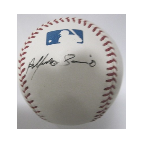 Alphonso Soriano Signed Baseball NY Yankees Official CBM COA Hologram Bold Auto