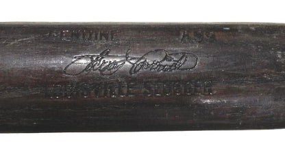 Larry Parrish Game Used Louisville Slugger Model A99 Baseball Bat Rangers COA