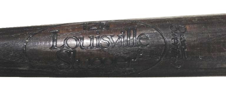 Larry Parrish Game Used Louisville Slugger Model A99 Baseball Bat Rangers COA