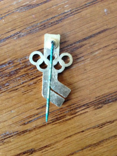 1976  Olympic Hockey Vintage Original Pin Very Rare