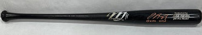 Jose Reyes Signed 2008 Game Used Bat Mets Marucci JR7 #7 Heavy Use Auto JSA COA