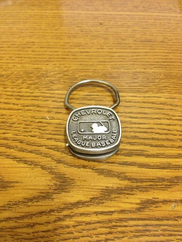 Rare 1983 World Series Press Chevrolet Major League Baseball Key Chain