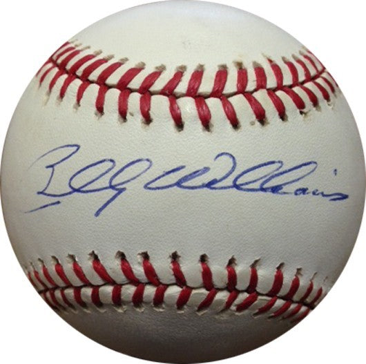 Billy Williams Signed Official NL Baseball Bold Auto CBM COA