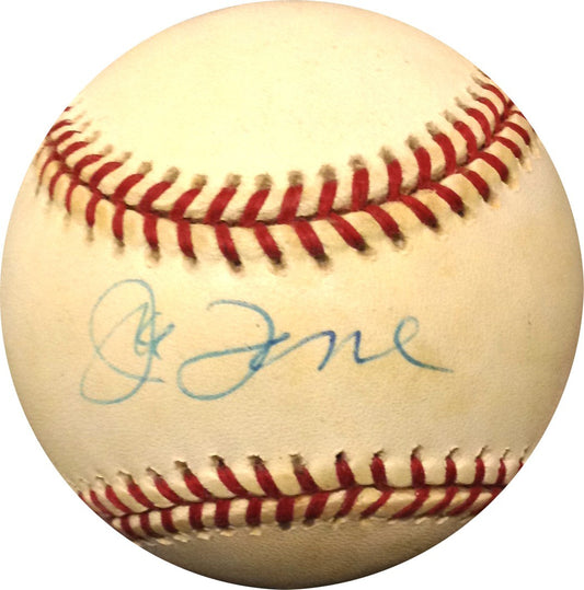 Joe Torre Signed Official NL Baseball VINTAGE Autograph Yankees HOF PSA COA