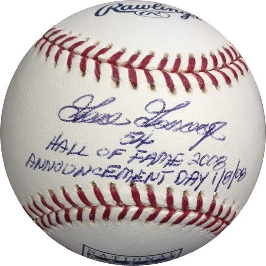 Goose Gossage Signed HOF 2008 Announcement Day Baseball auto /208 Goose Holo Coa