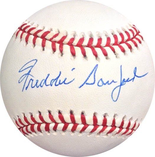 Fred Sanford Single Signed Official American League Baseball NY Yankees Auto COA