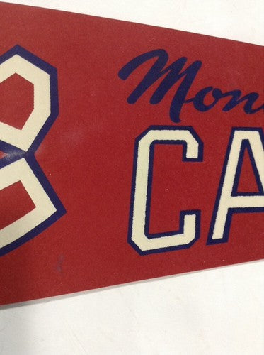 Montreal Canadiens Original Nhl Licensed hockey vintage Pennant 1970’s Rare