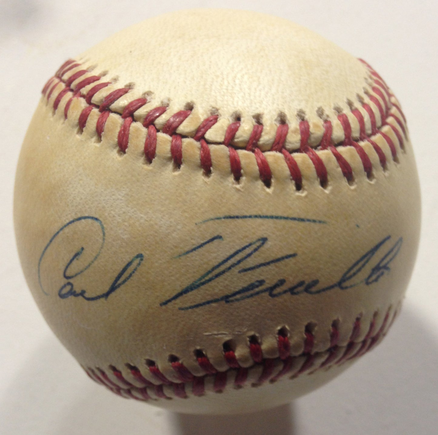 Carl Furillo Signed Official n.l giamatti brooklyn  Dodgers Auto PSA/DNA RARE