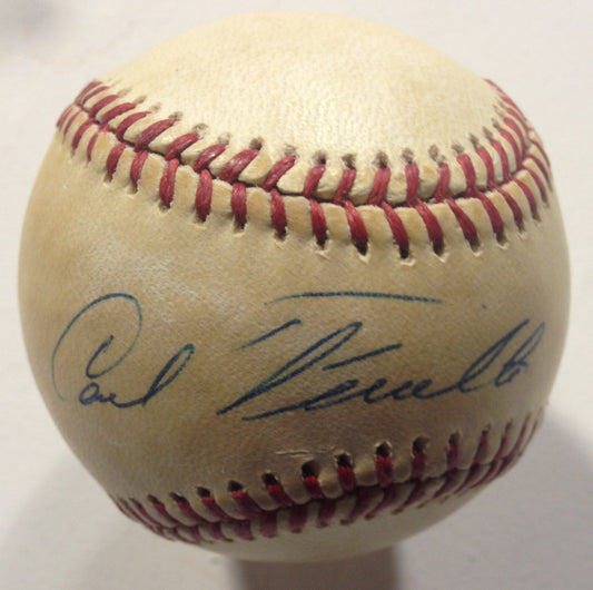 Carl Furillo Signed Official n.l giamatti brooklyn  Dodgers Auto PSA/DNA RARE