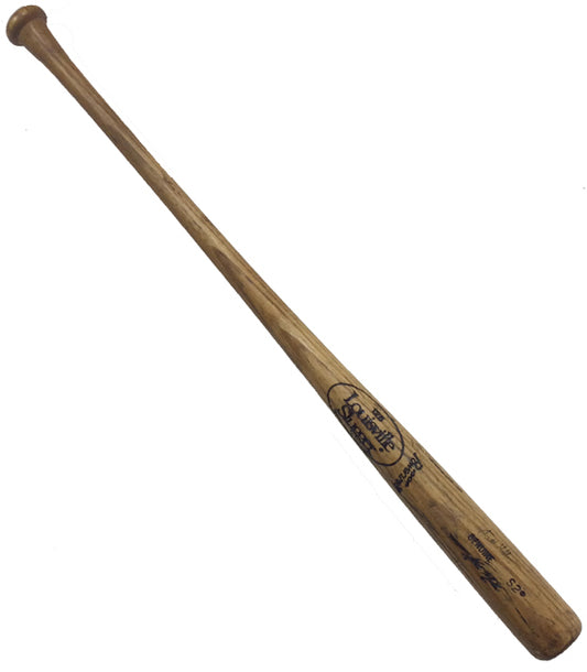 Keith Miller Signed Game Used Louisville Slugger Baseball Bat Mets Auto COA
