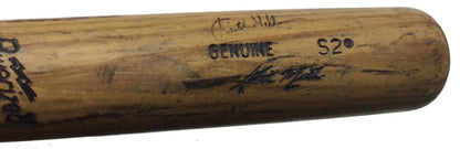Keith Miller Signed Game Used Louisville Slugger Baseball Bat Mets Auto COA
