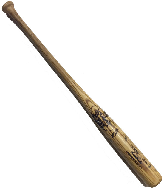 Hubie Brooks Game Used Louisville Slugger C243 Bat Mets Expos Great Use CBM  COA