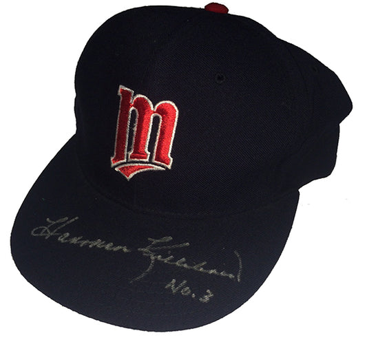 Harmon Killebrew Signed Minnesota Twins New Era Hat Inscribed #3 Auto COA Hof