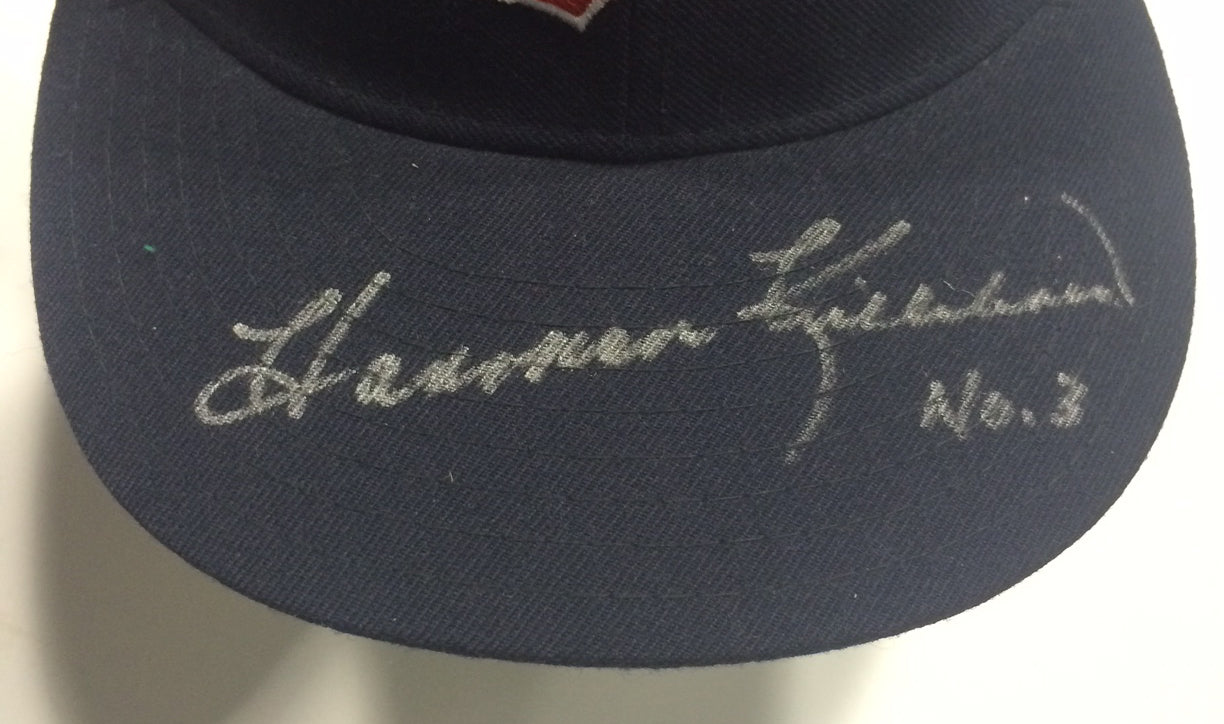Harmon Killebrew Signed Minnesota Twins New Era Hat Inscribed #3 Auto COA Hof
