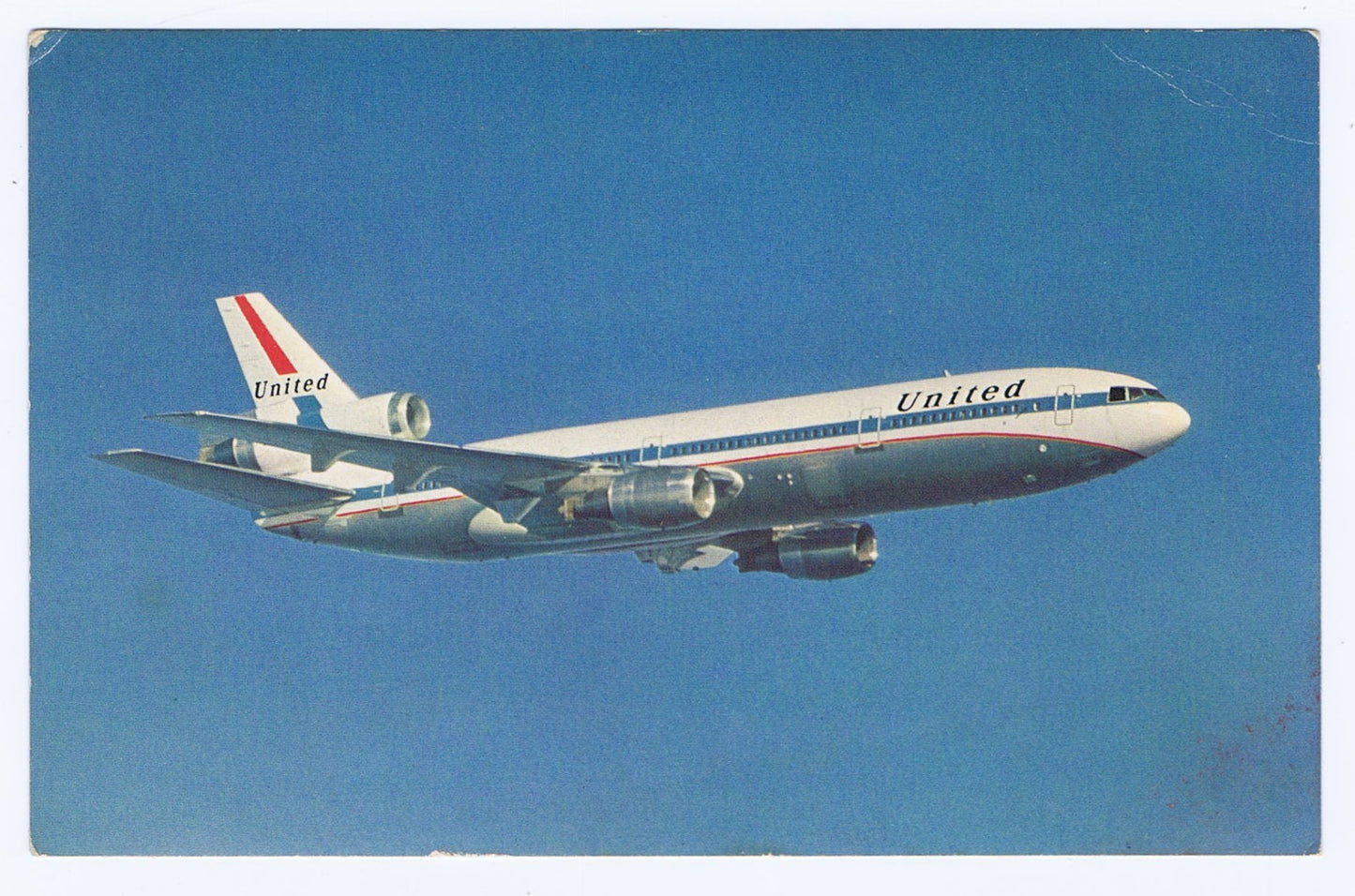 Tom Seaver Signed United Airlines Postcard Vintage 1970 Autograph Mets Cbm Coa
