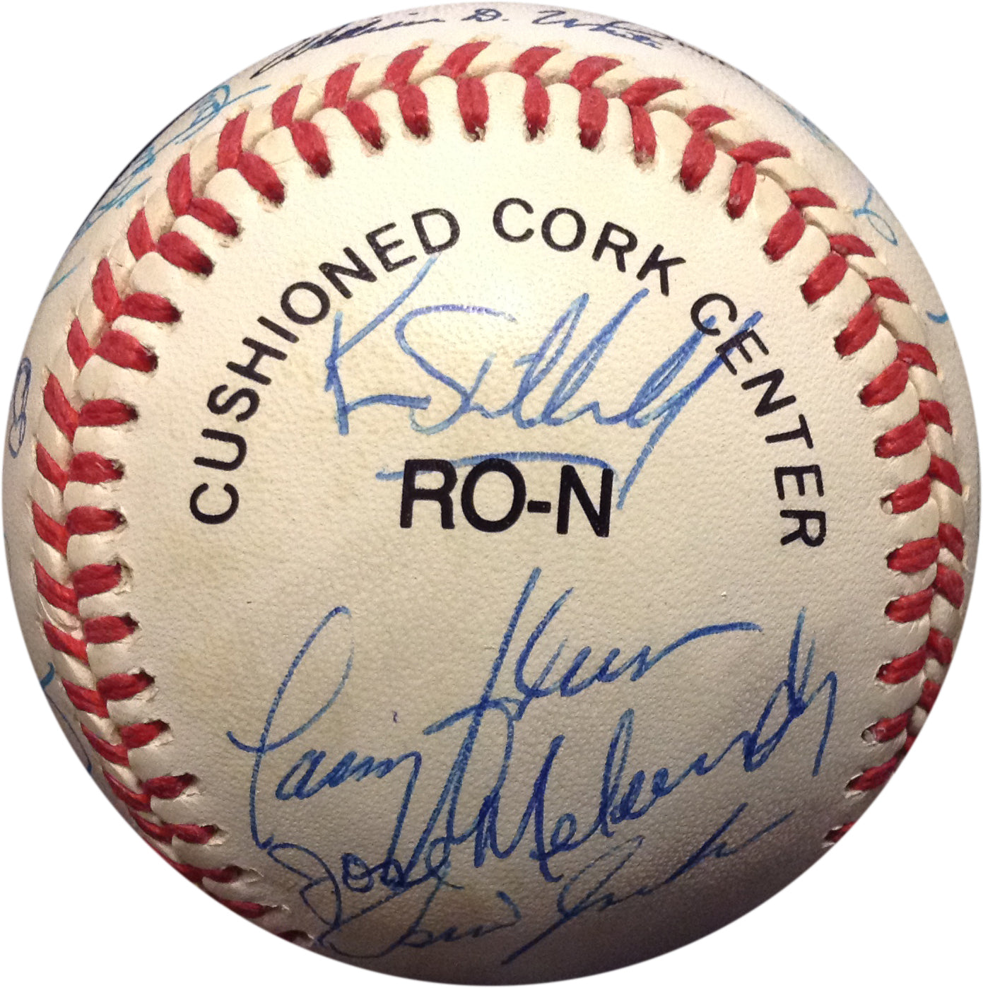 1992 San Diego Padres Team Signed NL Baseball 26 Autos Gwynn McGriff COA