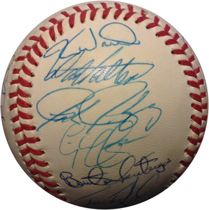 1992 San Diego Padres Team Signed NL Baseball 26 Autos Gwynn McGriff COA