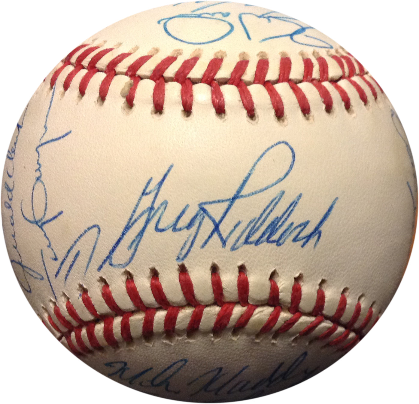 1992 San Diego Padres Team Signed NL Baseball 26 Autos Gwynn McGriff COA