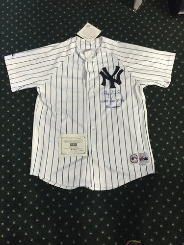 Yankees Roger Clemens Signed Last Win Millenium Majestic Jersey Tristar LE /199