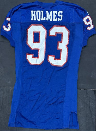 Smu Russell Authentic Football Used /Issue Jersey Holmes #93 Sz 48 Mint Shape