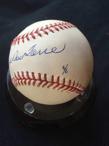 Joe Joseph Paul Torre Full Name Signed Baseball 6/6 Steiner Mlb Holo Mint Auto