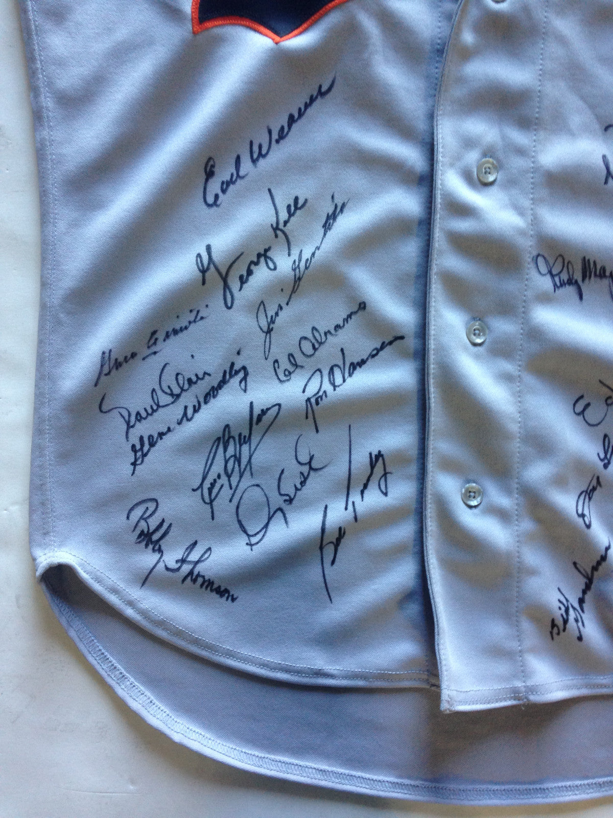Baltimore Orioles signed 23 auto jersey Earl Weaver Eddie Murray  Robinson Coa