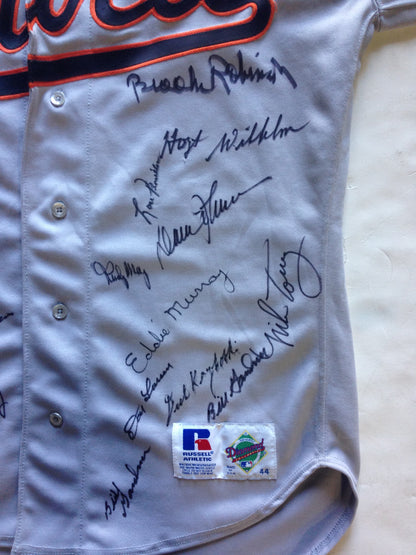 Baltimore Orioles signed 23 auto jersey Earl Weaver Eddie Murray  Robinson Coa