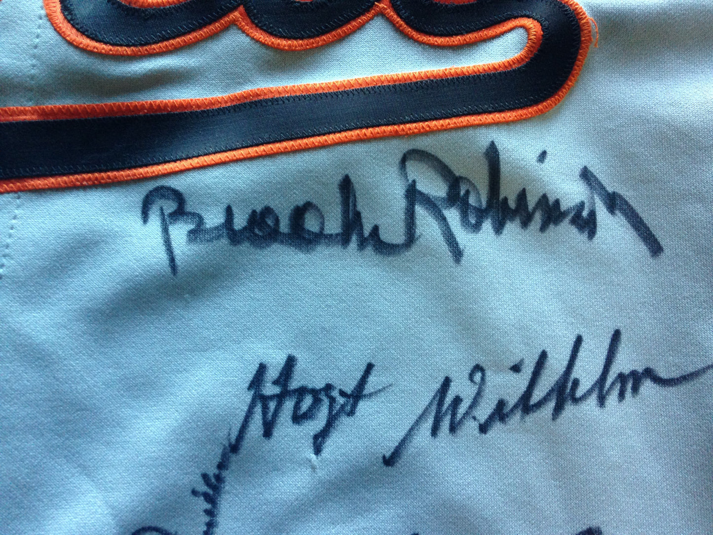 Baltimore Orioles signed 23 auto jersey Earl Weaver Eddie Murray  Robinson Coa