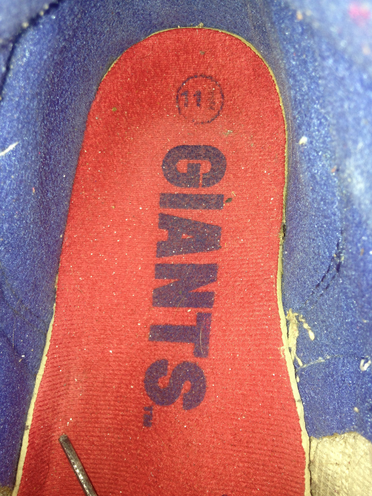 New York Giants football hand Painted EA Sports size 11.5 Sneaker 1/1 original