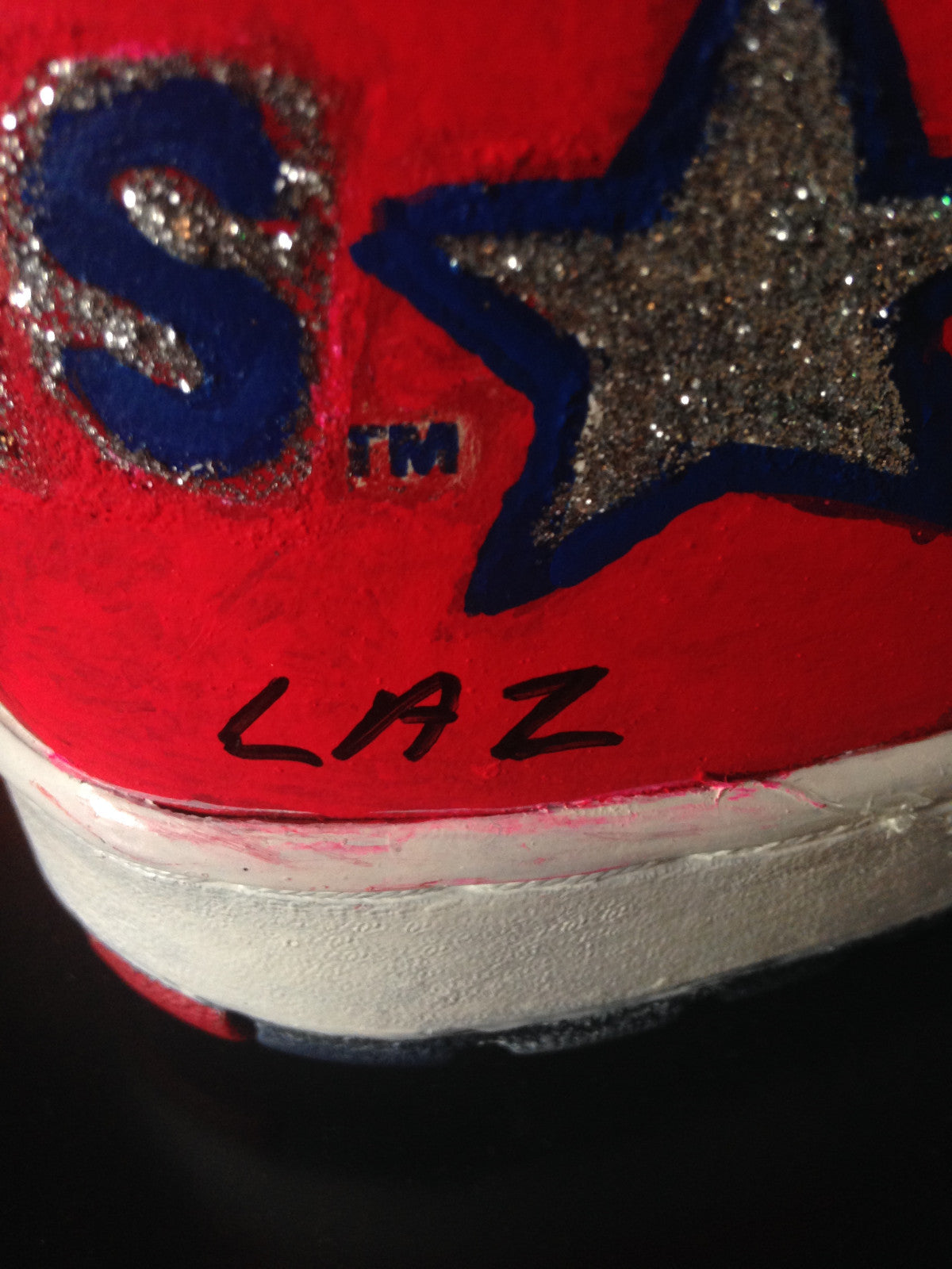 New York Giants football hand Painted EA Sports size 11.5 Sneaker 1/1 original